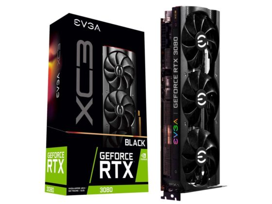 EVGA GeForce RTX 3080 XC3 BLACK